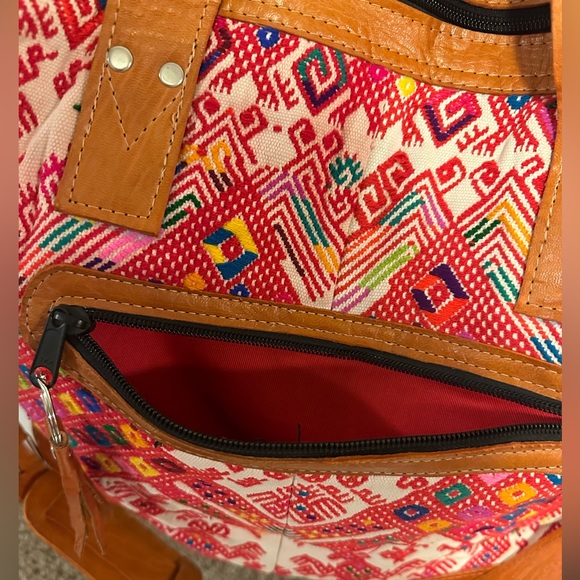 Nena & Co large woven and leather tote - Picture 13 of 16